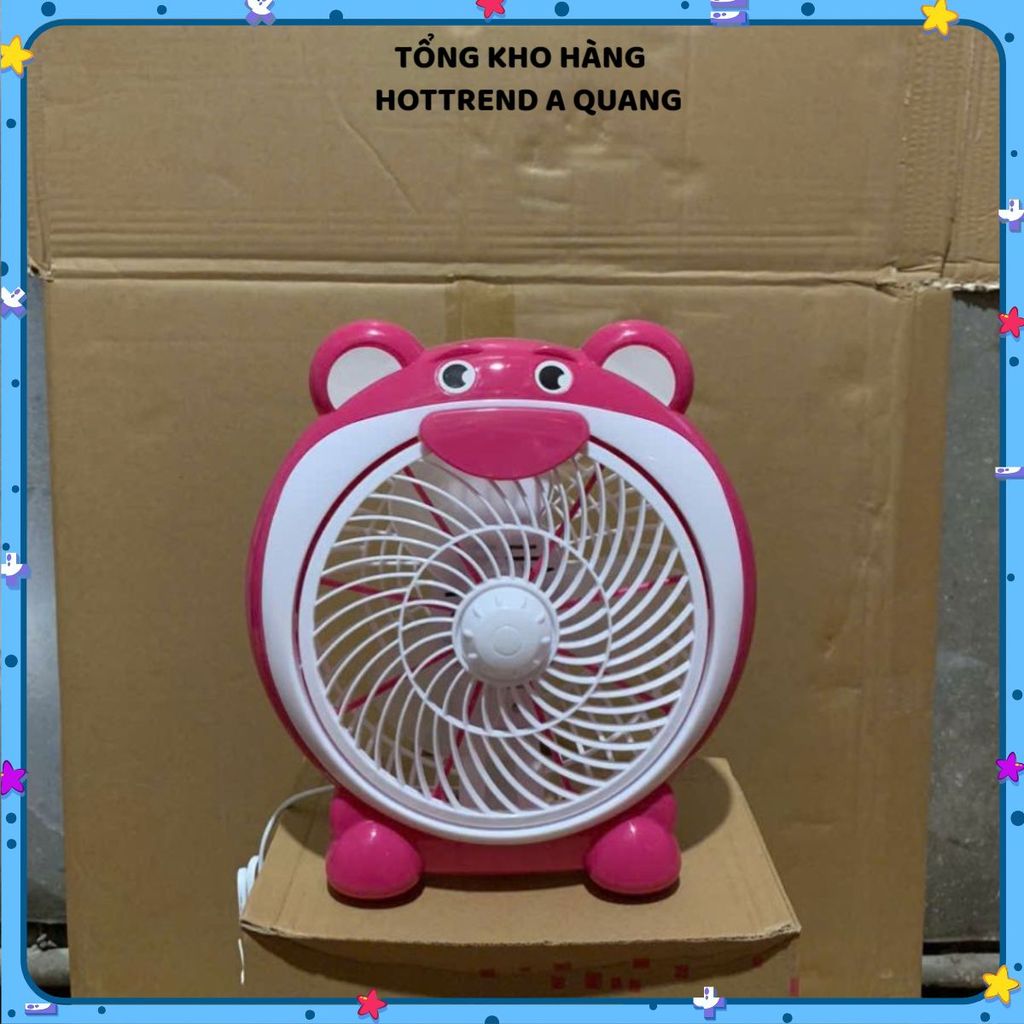 QUẠT MINI ĐỂ BÀN HÌNH THÚ SIÊU CUTE - Cắm điện tiện lợi, gió mát êm, thiết kế động vật đáng yêu