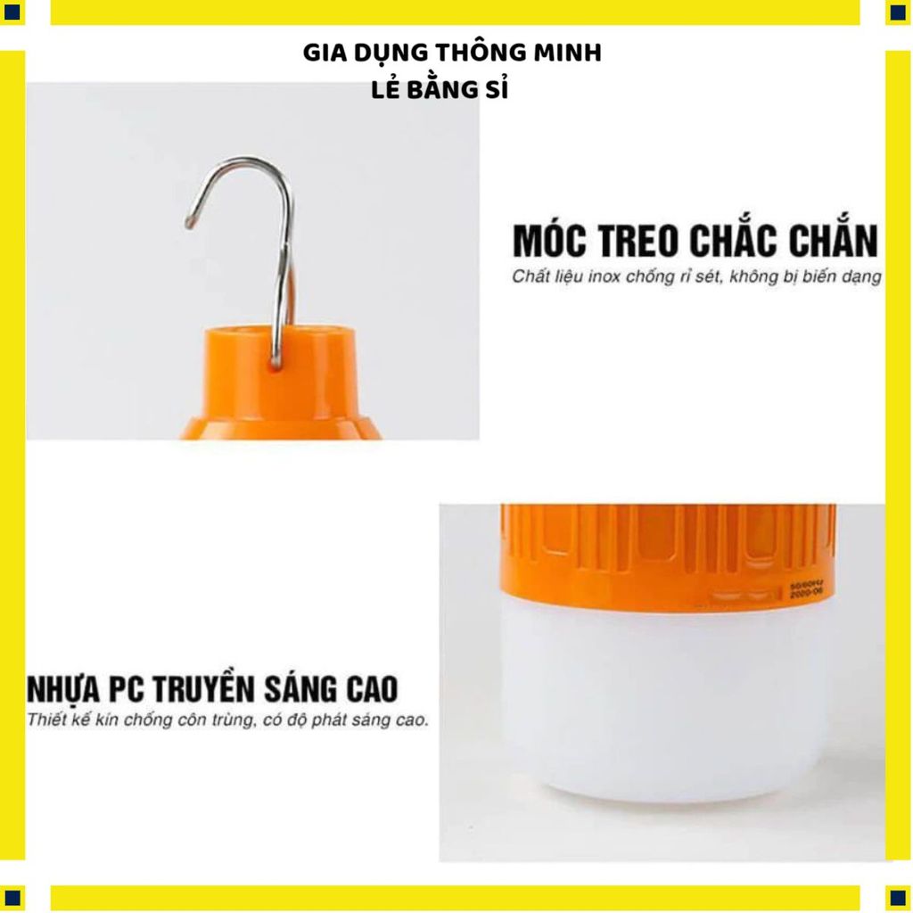 BÓNG ĐÈN LED TÍCH ĐIỆN ĐA NĂNG - Công suất 100W 150W 200W, chiếu sáng ổn định, dễ lắp đặt