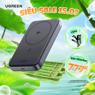 Sạc di động Ugreen PB761 20W/30W | Sạc Không Dây Qi2 15W | Bảo Hành 18 Tháng 1 Đổi 1 10000mAh
