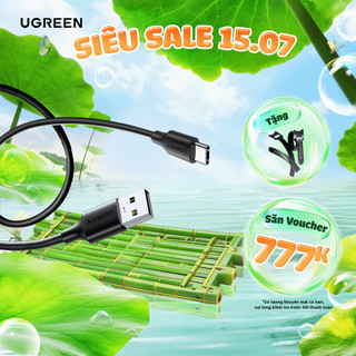 Cáp sạc USB A sang Type C Ugreen US184 Sạc nhanh dòng 3A | Tốc độ truyền lên đến 5Gbps | Bảo Hành 1 đổi 1 18 Tháng |