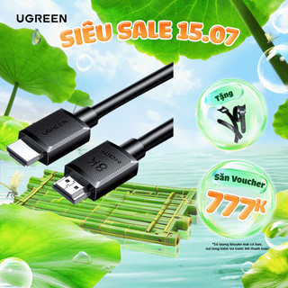 Cáp HDMI 2.1 1M-5M Ugreen HD175 | Hỗ trợ 8K@60Hz 48Gbps | Hỗ trợ HDR eARC | Bảo hành 18 tháng 1 đổi 1 45430