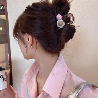 Kẹp tóc hoa bằng nhựa Acrylic phong cách mới trẻ trung, năng động RABBI
