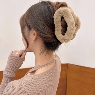 Kẹp tóc đám mây nhồi bông sang trọng RABBI