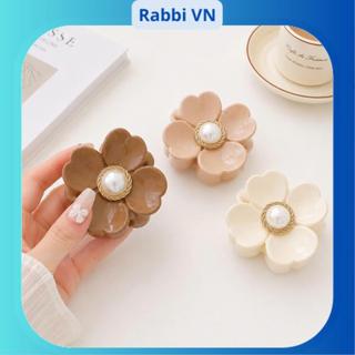 Kẹp tóc hoa 4 cánh dịu dàng tiểu thư RABBI