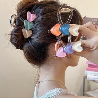 Kẹp tóc trái tim 3 màu dễ thương RABBI