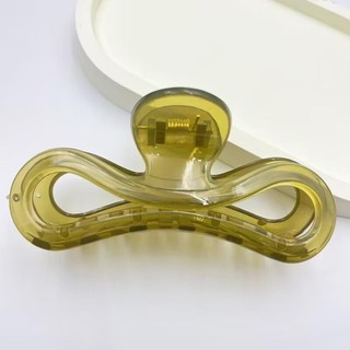 Kẹp tóc hình nơ bằng nhựa acylic dễ thương RABBI