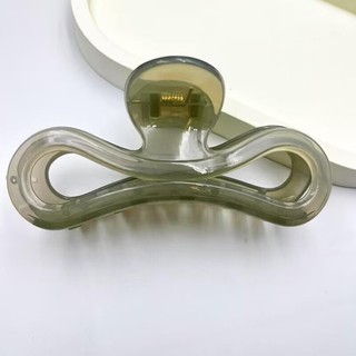 Kẹp tóc hình nơ bằng nhựa acylic dễ thương RABBI