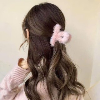 Kẹp Tóc Phối Lông Thỏ Đáng Yêu Thời Trang Dễ Thương Cho Nữ Size nhỏ RABBI