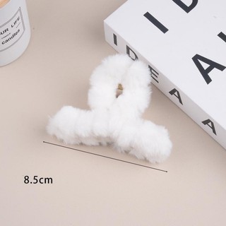Kẹp Tóc Phối Lông Thỏ Đáng Yêu Thời Trang Dễ Thương Cho Nữ Size nhỏ RABBI