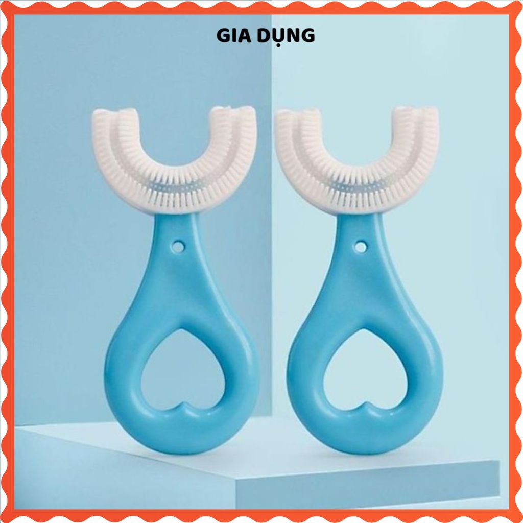(COMBO 3) BÀN CHẢI ĐÁNH RĂNG CHỮ U SILICON MỀM - Thiết kế ôm sát răng, hỗ trợ vệ sinh răng miệng cho bé