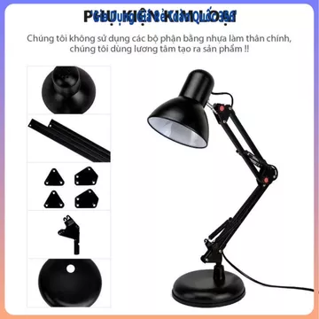 ĐÈN HỌC ĐỂ BÀN KÈM BÓNG, Đèn Chống Cận, Đèn Bảo Vệ Mắt, Đèn Đọc Sách, Đèn Văn Phòng, Đèn Học Led, Đèn Bàn Làm Việc, Đèn