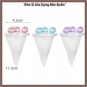 (COMBO 10) TÚI LỌC MÁY GIẶT THÔNG MINH, Phao Lọc Cặn Bẩn Hình Quả Bóng Lọc Lông Tóc Bảo Vệ Máy Giặt