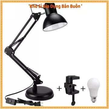 ĐÈN HỌC ĐỂ BÀN KÈM BÓNG, Đèn Học Chống Cận, Đèn Bảo Vệ Thị Lực, Đèn Bàn Học Sinh, Đèn Làm Việc, Đèn Led Tiết Kiệm Điện,