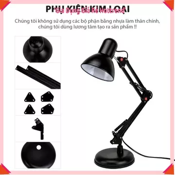 ĐÈN HỌC ĐỂ BÀN KÈM BÓNG, Đèn Học Chống Cận, Đèn Bảo Vệ Thị Lực, Đèn Bàn Học Sinh, Đèn Làm Việc, Đèn Led Tiết Kiệm Điện,