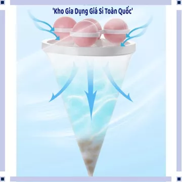 (COMBO 10) TÚI LỌC MÁY GIẶT THÔNG MINH, Phao Lọc Cặn Bẩn Hình Quả Bóng Lọc Lông Tóc Bảo Vệ Máy Giặt