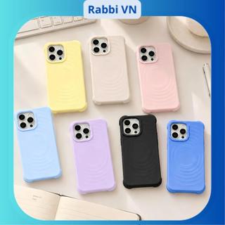 (Ốp Xịn) - Ốp Lưng Ripple Magsafe Từ Tính Hoạ Tiết Xoắn Chống Bẩn Chống Sốc Dành cho iphone RABBI