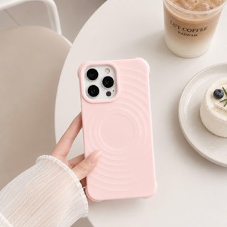 (Ốp Xịn) - Ốp Lưng Ripple Magsafe Từ Tính Hoạ Tiết Xoắn Chống Bẩn Chống Sốc Dành cho iphone RABBI