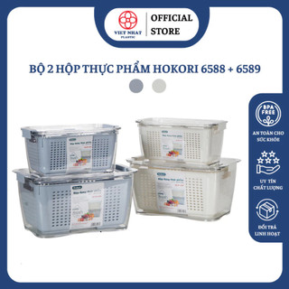 Hộp Đựng Thực Phẩm 2 Lớp Độc Cư Bảo Quản Rau Củ Độc Quan