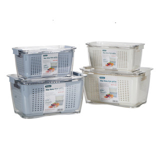 Hộp Đựng Thực Phẩm 2 Lớp Độc Cư Bảo Quản Rau Củ Độc Quan