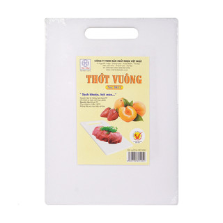 Thớt vuông nhựa bền đẹp đủ size, dày dặn - Thiết Bị Nhà Bếp