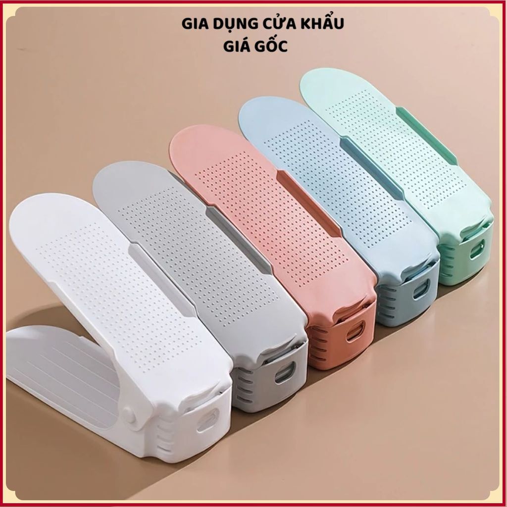 (COMBO 20) GIÁ ĐỂ GIÀY DÉP TIẾT KIỆM DIỆN TÍCH - Khay xếp giày thông minh, phù hợp mọi loại giày dép
