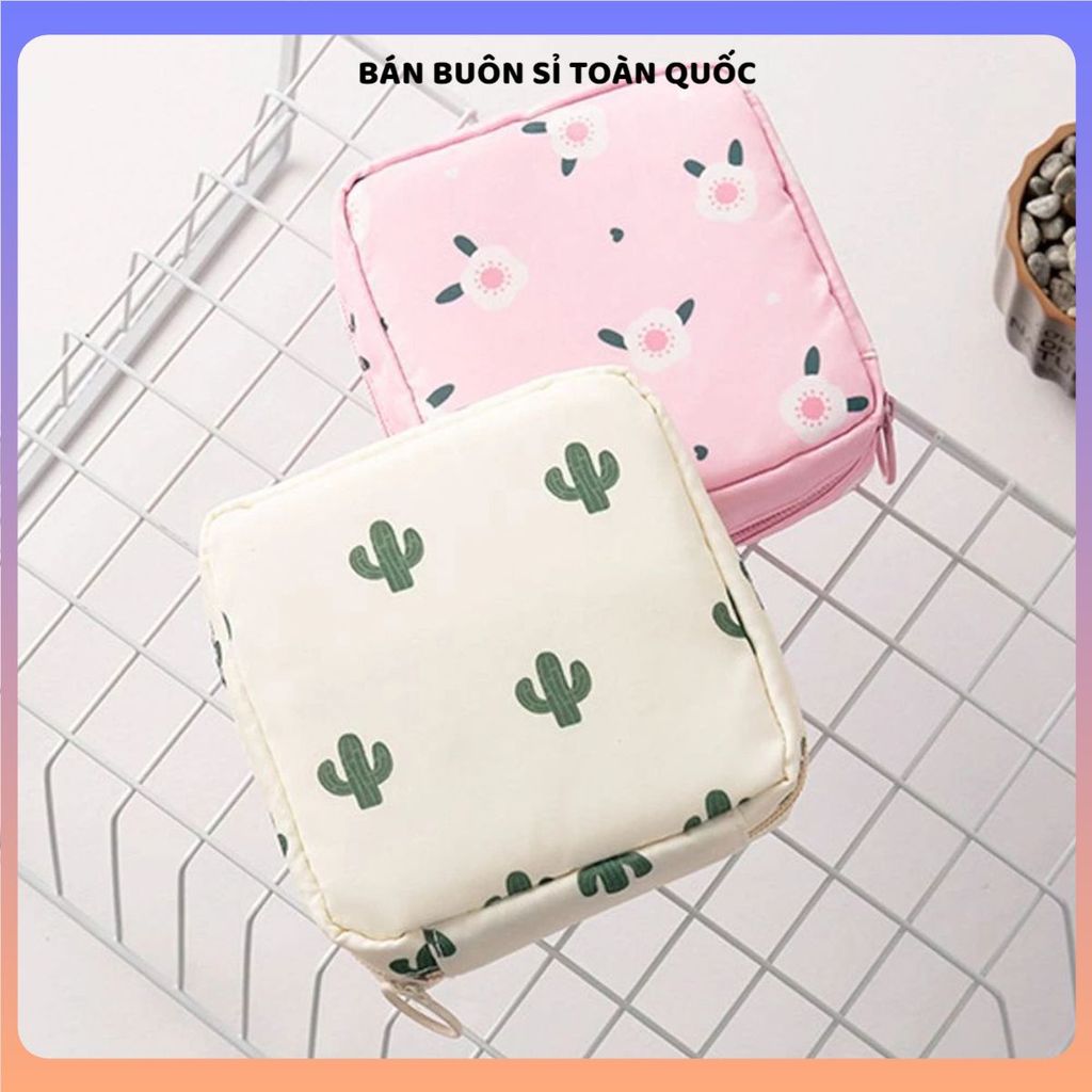 (COMBO 3) VÍ ĐỰNG ĐỒ CÁ NHÂN MINI - Đựng băng vệ sinh, son, tai nghe, chìa khóa nhỏ gọn