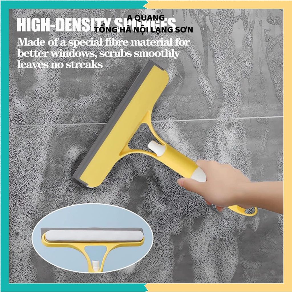 (COMBO 5) CÂY LAU KÍNH MINI KÈM BÌNH XỊT CAO CẤP - Gạt nước nhanh, làm sạch kính hiệu quả, thiết kế nhỏ gọn tiện dụng