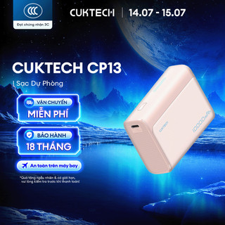 Sạc CUKTECH CP13/CP133L Kèm Cáp | Sạc Nhanh 30W Max | Dung Lượng 10.000mAh | Bảo Hành 18 Tháng LPB100 PB100S