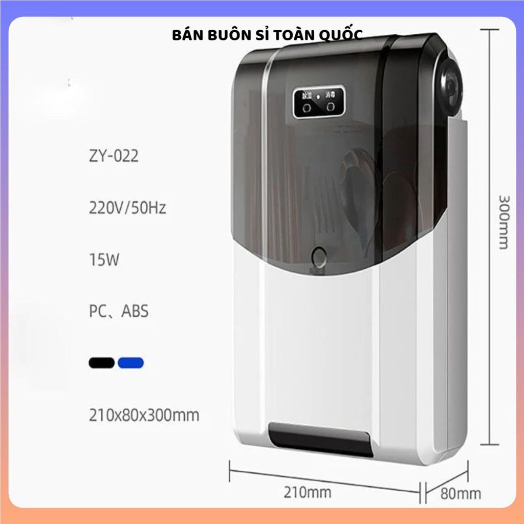 MÁY SẤY KHỬ KHUẨN ĐŨA HỘP SẤY ĐŨA THÌA KHỬ TRÙNG AN TOÀN - Máy Khử Khuẩn Đũa, Hộp Đựng Đũa Sấy Khô