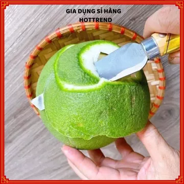 (COMBO 5) DAO GỌT CÁN GỖ DAO LÀM BẾP NỘI ĐỊA TRUNG THÉP KHÔNG GỈ CAO CẤP - Dao Gọt Hoa Quả Sắc Bén, Dao Nhà Bếp Đa Năng