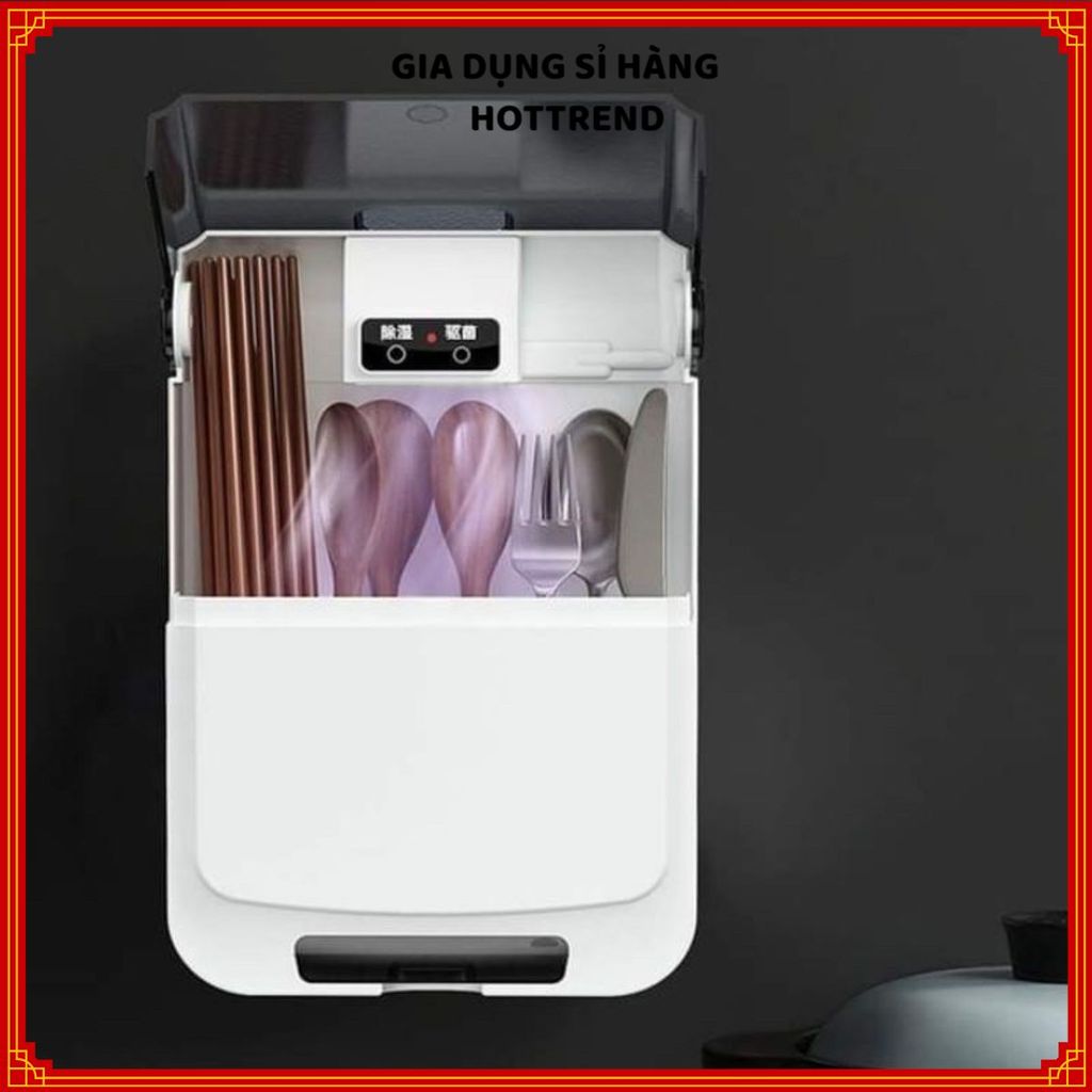 MÁY SẤY KHỬ KHUẨN ĐŨA TỰ ĐỘNG TIỆN LỢI - Hộp Đựng Đũa Khử Khuẩn, Máy Sấy Đũa