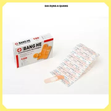 ( COMBO 2) BĂNG GẠC Y TẾ DÁN VẾT THƯƠNG, HỘP 100 MIẾNG DÁN CÁ NHÂN TIỆN DỤNG, Phù Hợp Gia Đình Văn Phòng Và Tủ Thuốc