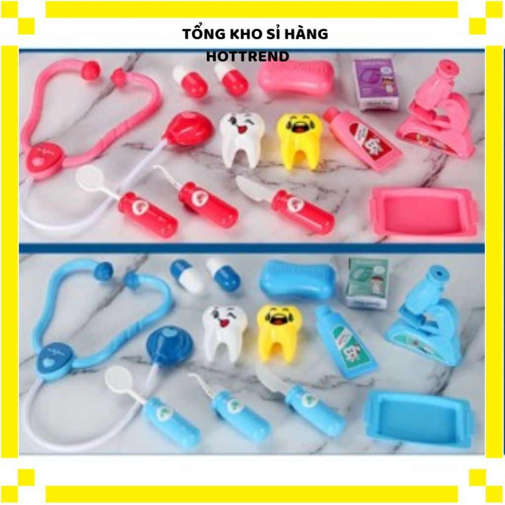 VALI BÁC SĨ ĐỒ CHƠI CHO BÉ KÈM NHIỀU PHỤ KIỆN - Bộ Đồ Chơi Bác Sĩ, Vali Đồ Chơi Gấp Gọn