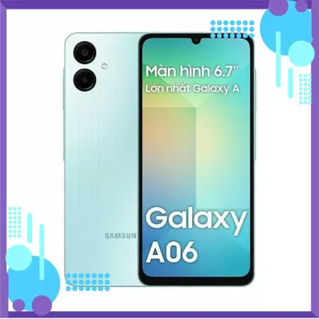 Điện thoại sam sung A06 5G cũ lướt đẹp 98%,màn hình rộng, Pin trâu.