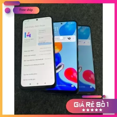 Redmi note 11S 8G/128G máy cũ đẹp 99% full chức năng pin 5000 mAh, tiếng viêt, sủ dụng được app ngân hàng.