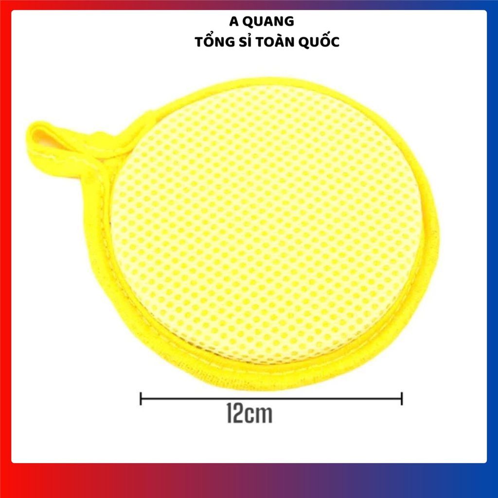 (COMBO 10) MIẾNG RỬA CHÉN 2 MẶT SIÊU SẠCH ĐA NĂNG - Bọt Biển Rửa Bát, Có Móc Treo Tiện Lợi