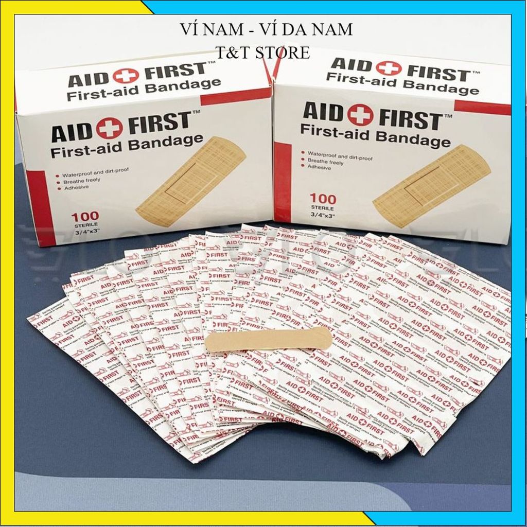 (COMBO 2) HỘP 100 MIẾNG DÁN Y TẾ URGO BẢO VỆ VẾT THƯƠNG - Băng Cá Nhân, Dán Vết Cắt