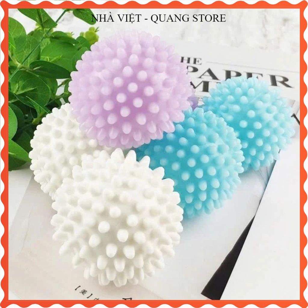 (COMBO 5) BÓNG GIẶT SILICON CẦU GAI, BÓNG GIẶT CHỐNG RỐI, DỤNG CỤ GIẶT TIỆN LỢI, Dễ Dùng Hàng Ngày