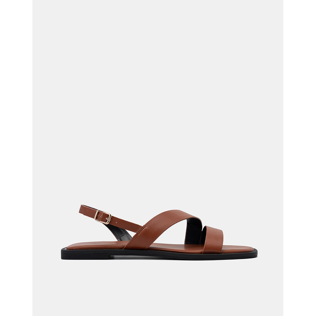 Giày Sandal Nữ 1cm Thời Trang JUNO Bệt Quai Chéo SD01144