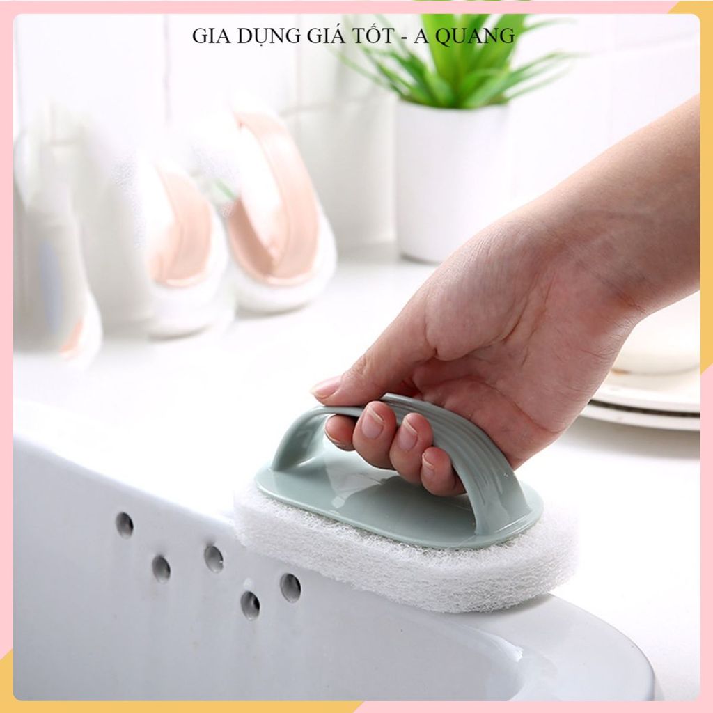 (SET 5 CÁI) BÀN CHẢI CỌ RỬA NHÀ BẾP, TAY CẦM CHẮC CHẮN, LÀM SẠCH NHANH, Dụng Cụ Vệ Sinh Chén Bát Tiện Lợi