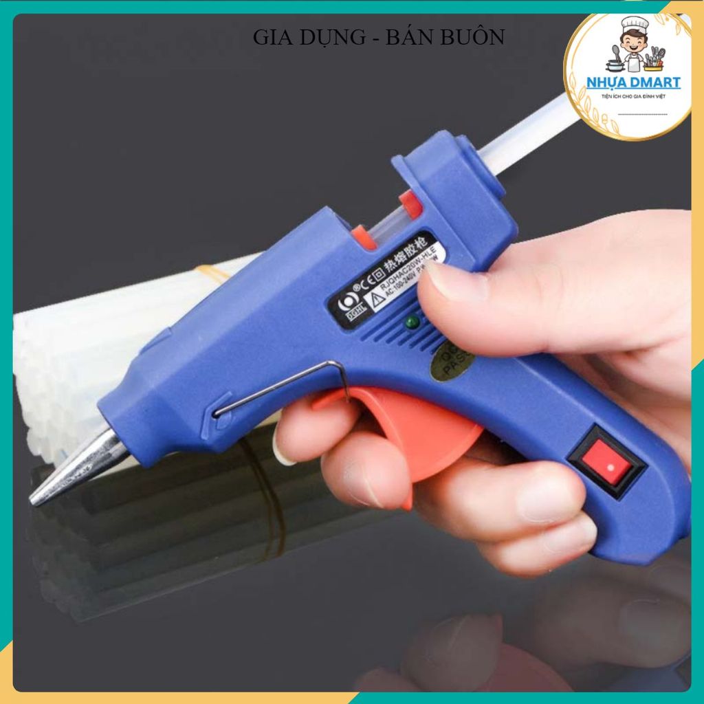 SÚNG BẮN KEO NẾN MINI ĐA NĂNG - Máy Bắn Keo Silicon, Gia Dụng Và Handmade