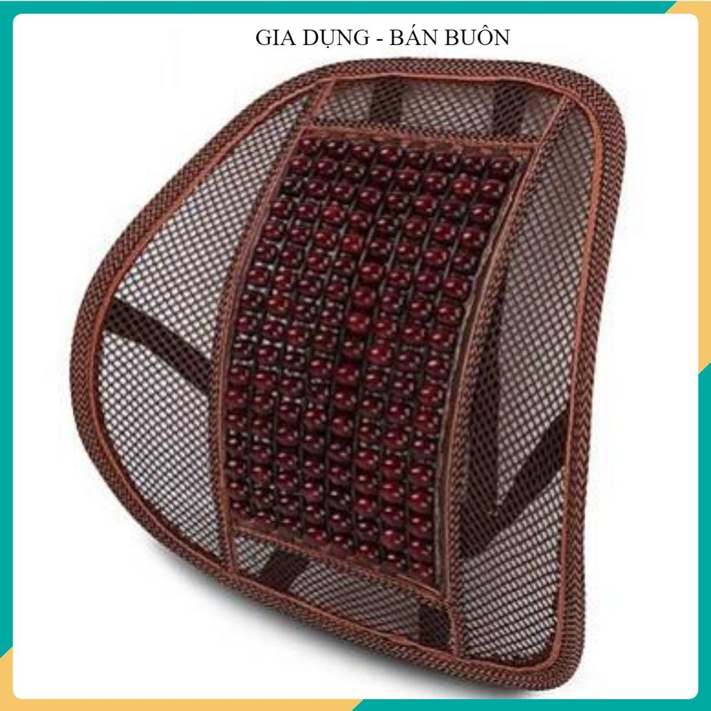 ĐỆM LƯNG LƯỚI TỰA GHẾ Ô TÔ ĐA NĂNG - Hỗ Trợ Cột Sống, Thoáng Khí Êm Ái