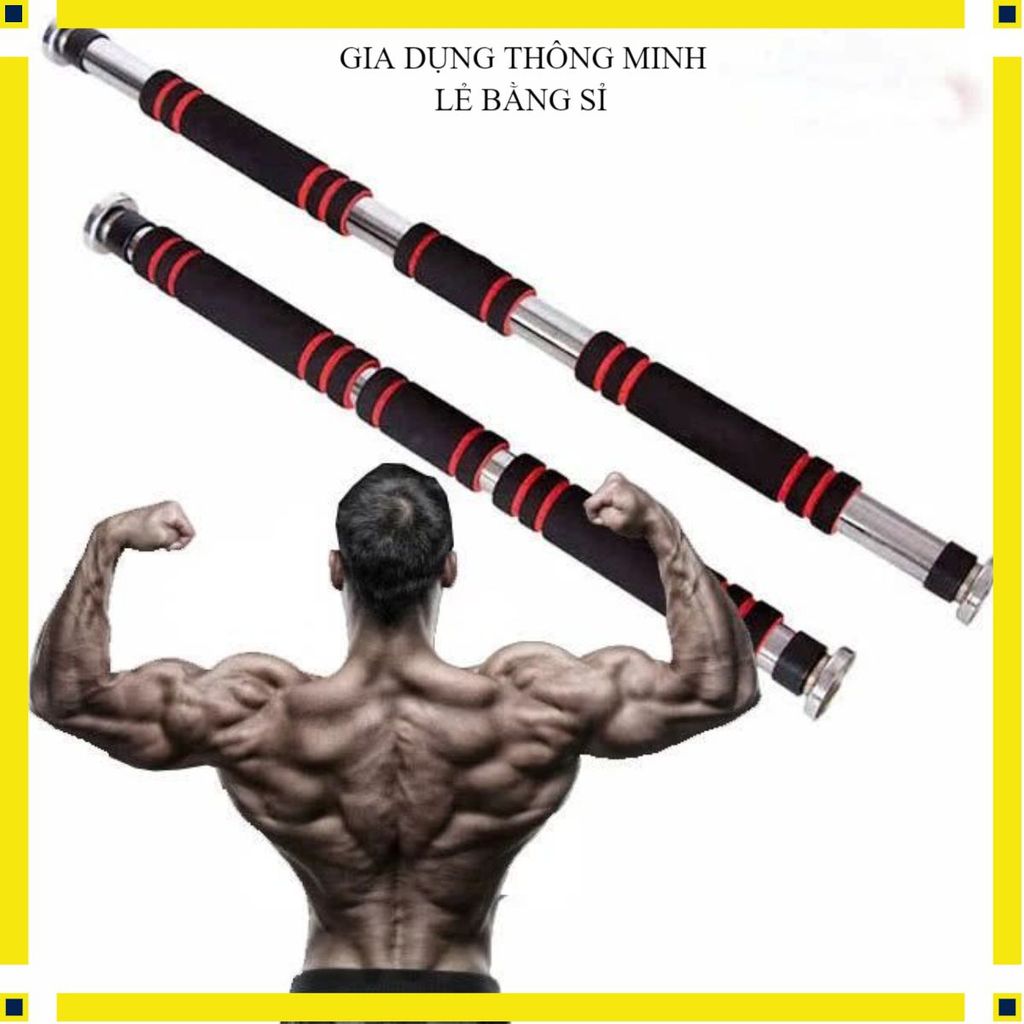 XÀ ĐƠN TREO TƯỜNG ĐIỀU CHỈNH 80-130CM - Dụng Cụ Tập Luyện Toàn Thân, Chắc Chắn