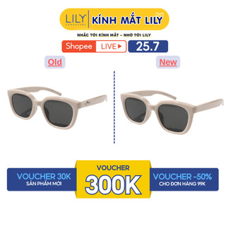 Kính mát nam nữ LILYEYEWER mắt chống UV400 bảo vệ mắt màu sắc thời trang 6246