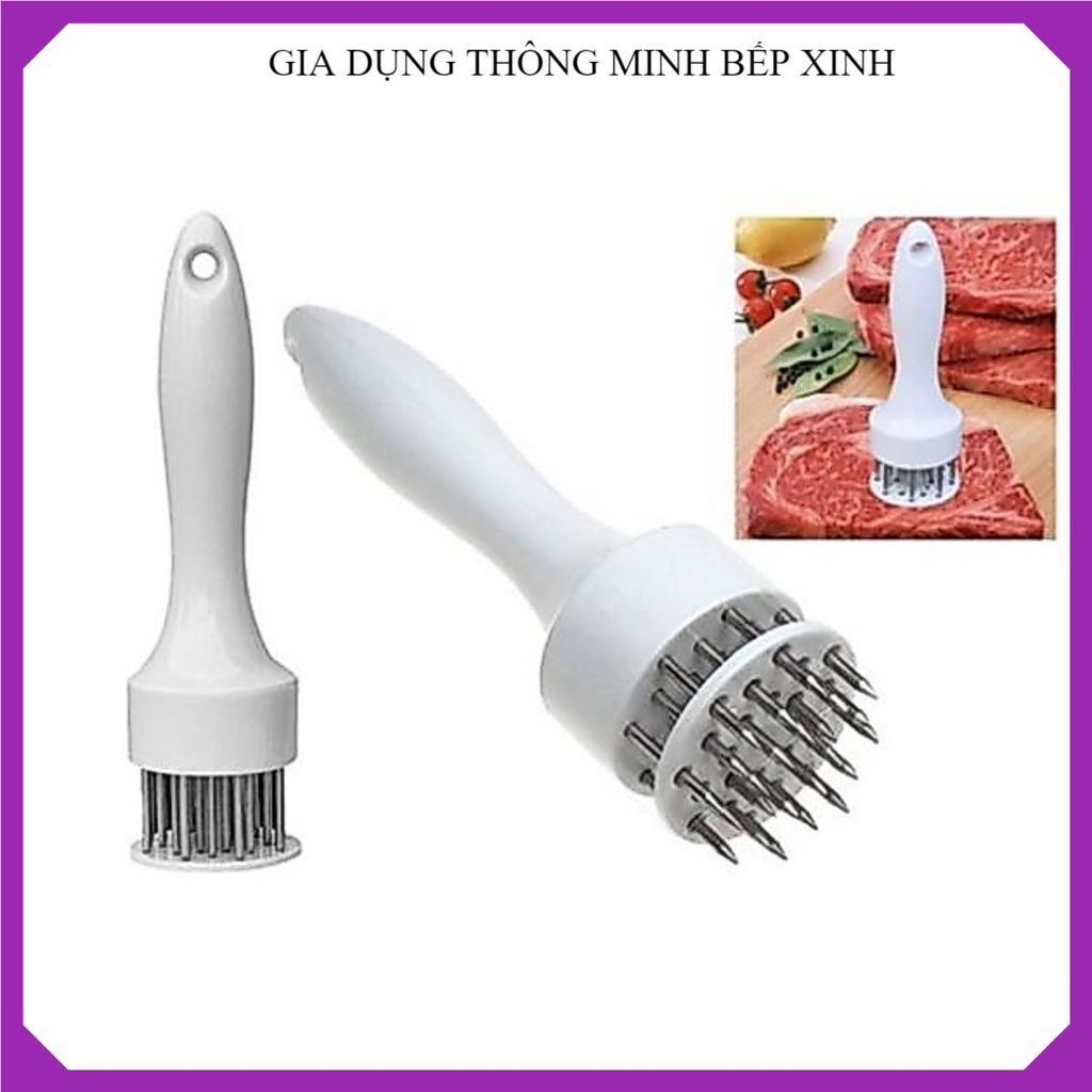 DỤNG CỤ XĂM BÌ HEO QUAY, CÂY CHÂM THỊT INOX, Thiết Kế Bền Chắc, Hỗ Trợ Chế Biến Món Ăn Dễ Dàng