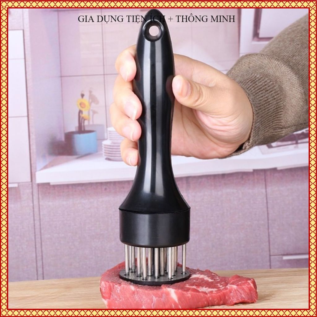CÂY CHÂM THỊT HEO QUAY CAO CẤP, DỤNG CỤ XĂM BÌ CẦM TAY, Làm Da Giòn Ngon, Tiện Lợi Nhà Bếp