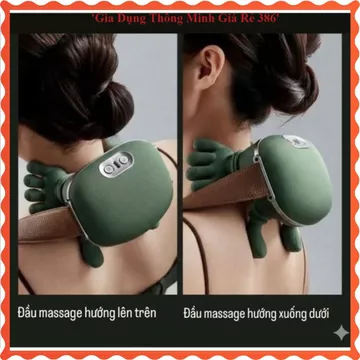 MÁY MASSAGE VAI CỔ ĐA NĂNG, Máy Massage Cổ Gáy, Massage Lưng, Sưởi Ấm Thư Giãn, Hỗ Trợ Giảm Mỏi Vai Cổ, Dùng Tại Nhà