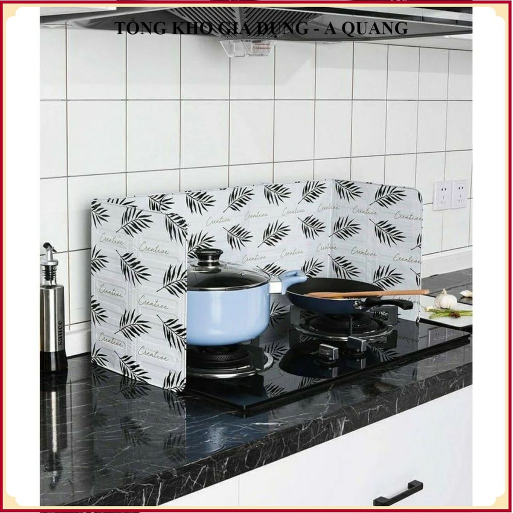 (SET 3) TẤM CHẮN DẦU BẾP HỌA TIẾT CAO CẤP, MIẾNG NGĂN DẦU MỠ VĂNG BẮN, PHỤ KIỆN GIA ĐÌNH TIỆN DỤNG
