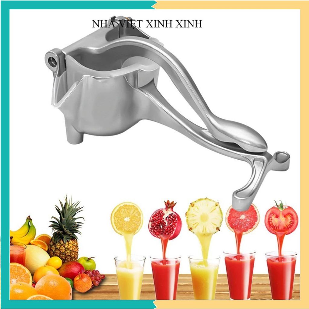 MÁY ÉP CAM CHANH BẰNG GANG, DỤNG CỤ ÉP NƯỚC HOA QUẢ THỦ CÔNG, KẸP ÉP TRÁI CÂY BỀN CHẮC, Dễ Sử Dụng