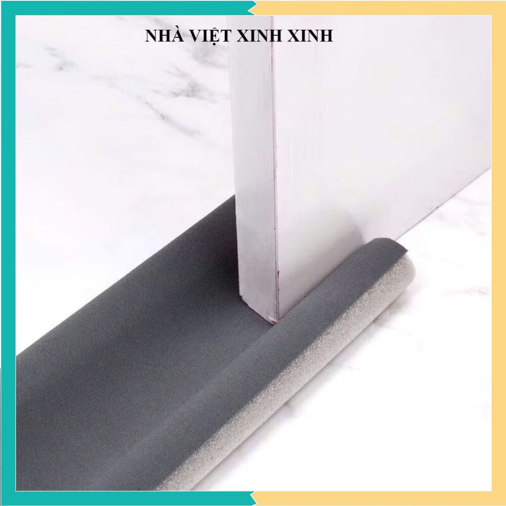 NẸP CHẶN KHE CỬA MÚT XỐP, THANH CHẶN CỬA 95CM, GIỮ NHIỆT ĐIỀU HÒA HIỆU QUẢ, Chống Côn Trùng Bụi Bẩn